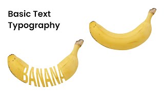 Basic Text Typography Using Photoshop.