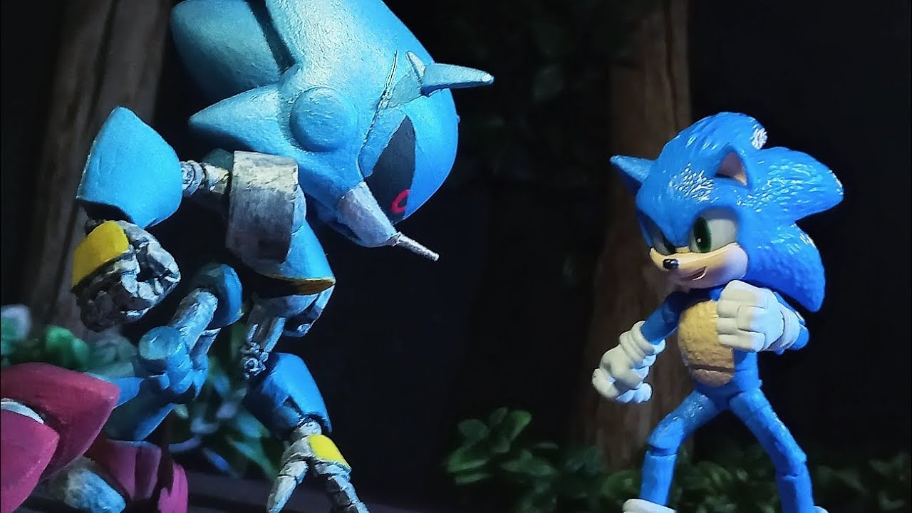 Sonic vs Metal Sonic Sonic Stop-Motion