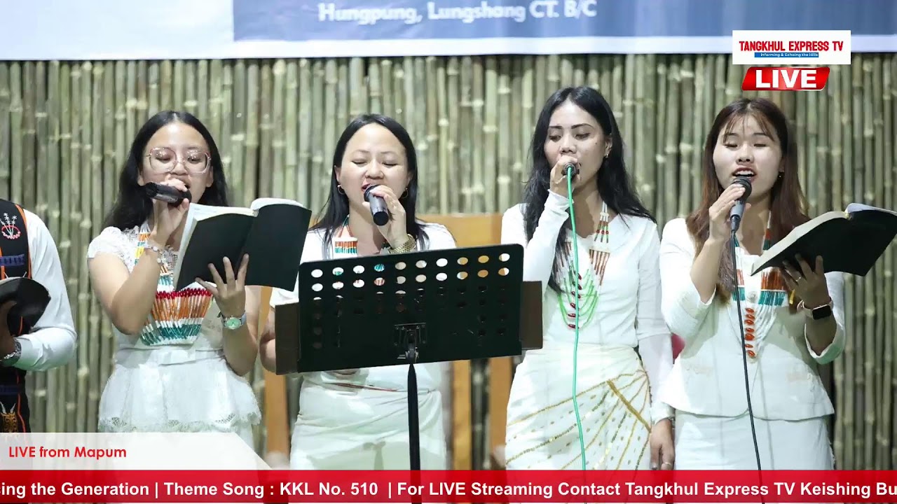 Welcome Service | The Third Youth Triennial Conference | Eastern Tangkhul Naga Baptist Association