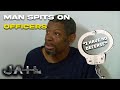 Detained Man Keeps Spitting on Officers | JAIL TV Show