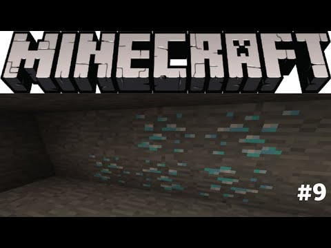 #9 Minecraft series - Finding a diamond in Cave - YouTube