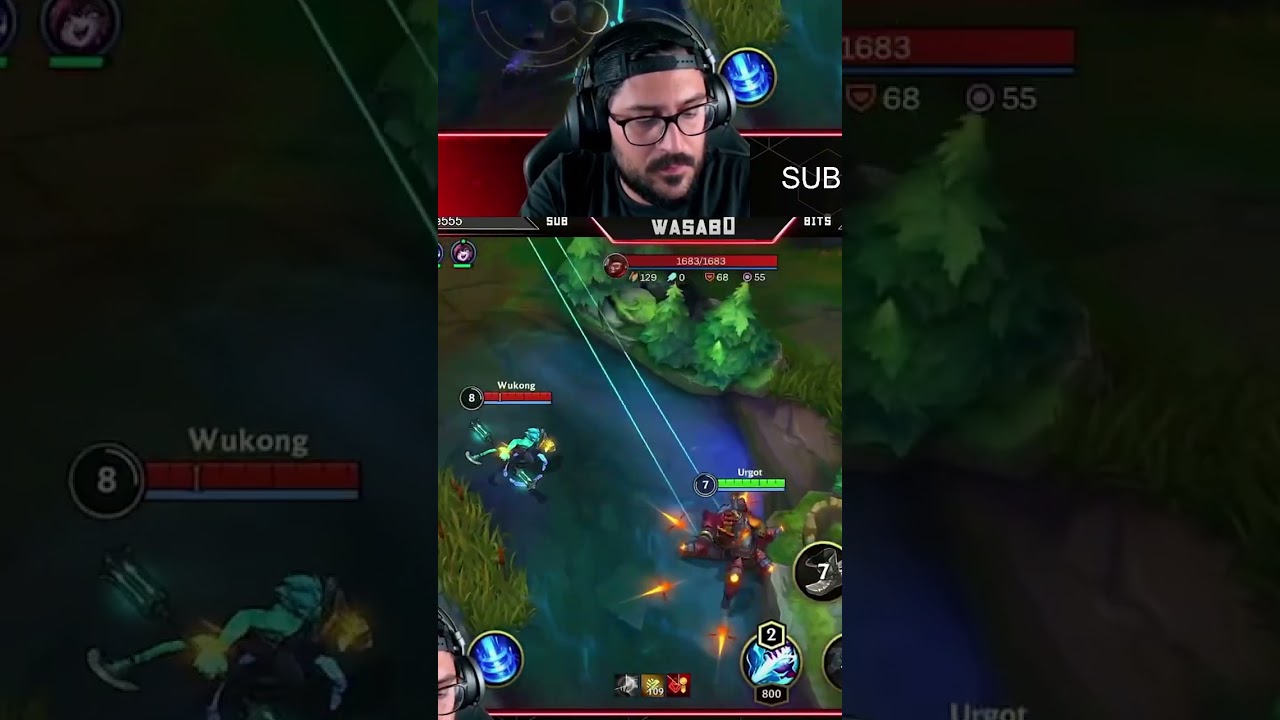 ¡¡URGOT PESCANDO EN EL RIO DE WILD RIFT!!