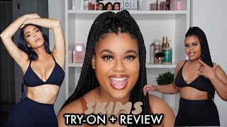ME VS.  KIM KARDASHIAN!?! | I TRY THE *NEW* SKIMS SKIMS SKIMS COLLECTION | TRY ON HAUL + REVIEW screenshot 2