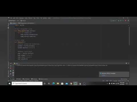 Membuat corak kura-kura menggunakan canvas pada python | UTS Teori Komputer Grafis