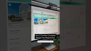 How I Convert Complex Design into Responsive #tutorial #figma #uidesign #uiux