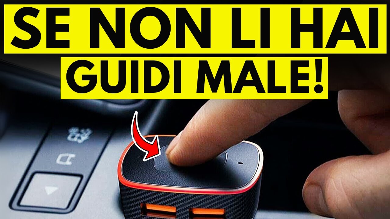 7 GADGET per AUTO INCREDIBILI che DEVI avere!