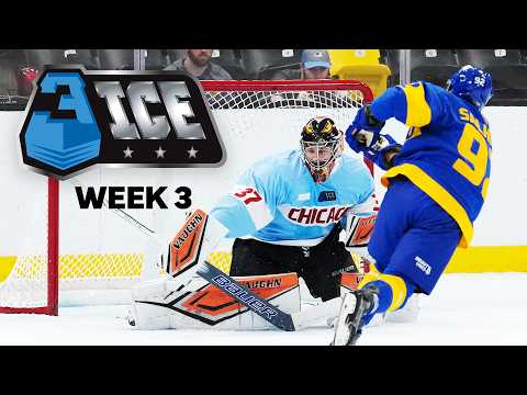 3ICE Hockey Week 3 - NY/NJ vs. Minnesota & Chicago vs. Buffalo