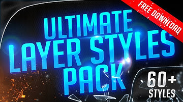 Photoshop Layer styles Pack - 2 | Free Download (2019)