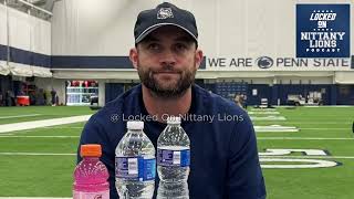 Penn State OC Taylor Mouser Raves About Key Players, Explains Offensive Identity