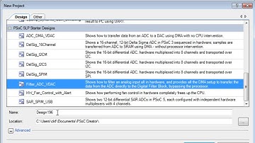 PSoC® Creator™ Tutorial: Using Starter Designs