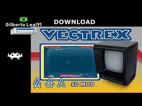 Wii Exclusivo - GCE VECTREX RETRO SD MOD - GILBERTO LEAL91