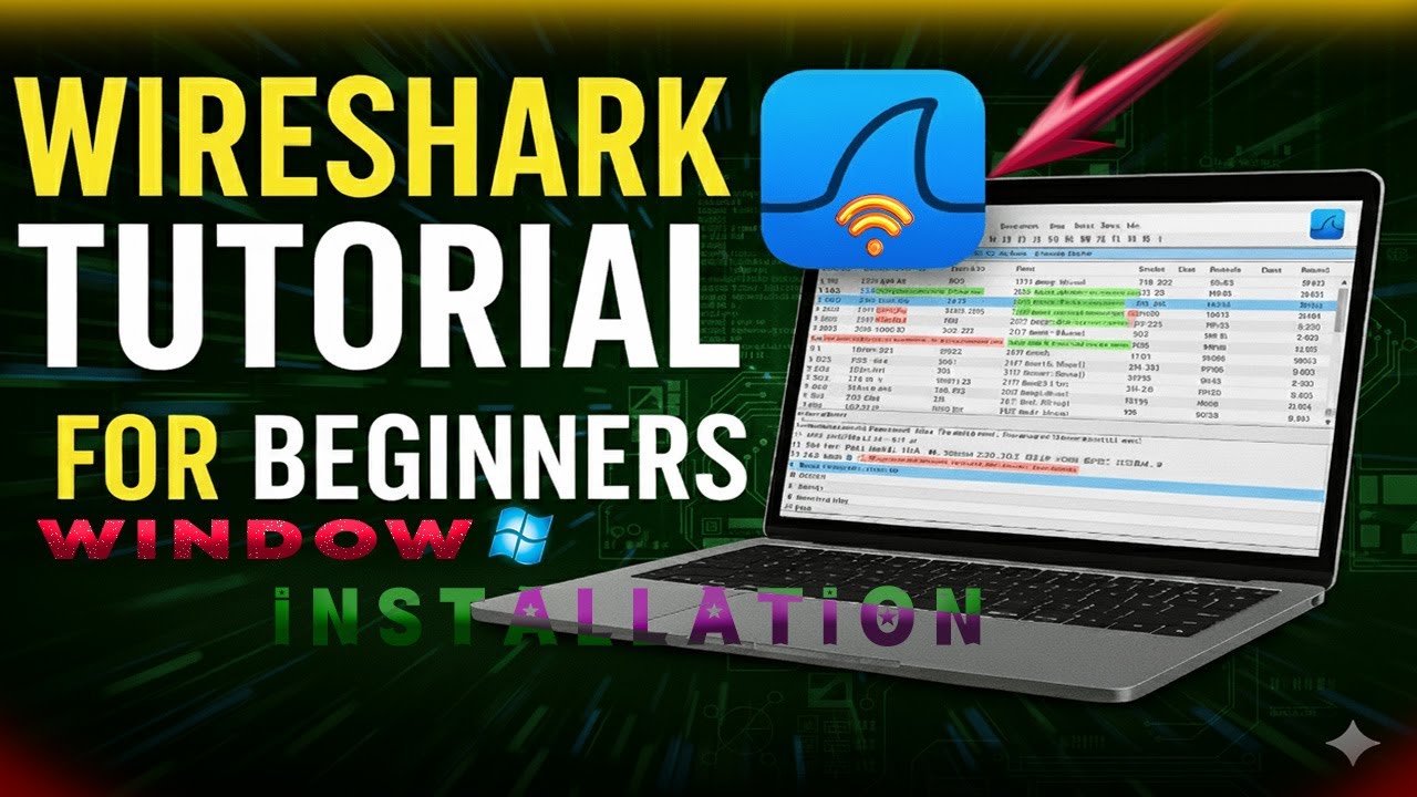 Wireshark Tutorial for Beginners | Install on Window & Learn How ...