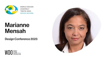 Marianne Mensah - Keynote at WDA 2023 Design Conference