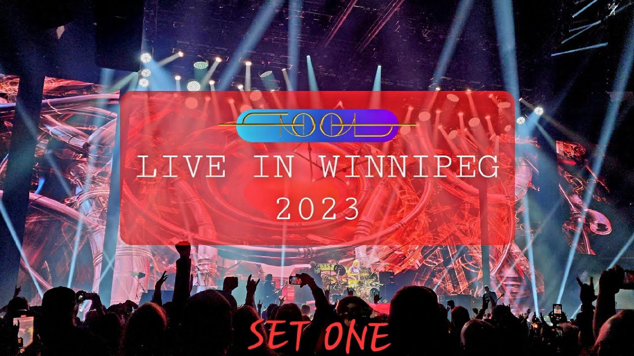 Tool Live in Winnipeg Set One YouTube