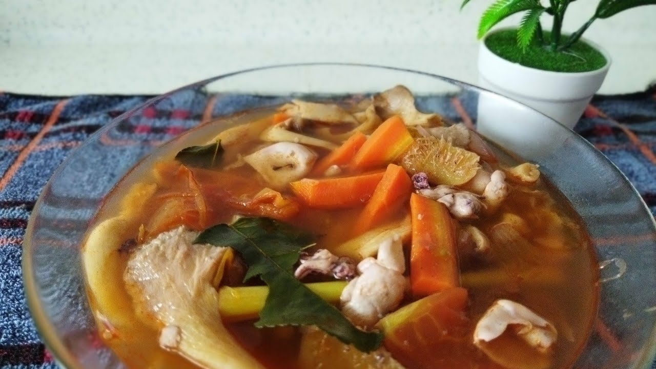 Resepi Tomyam Simple Hanya Guna Kiub Tomyam Youtube