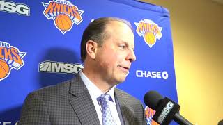 Coach Miller Speaks After the Knicks' Win in Cleveland