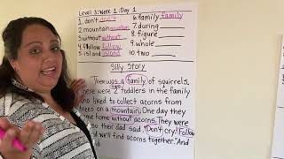 Celebrity Level 3: Week 1: Day 1 High Frequency Words Wealth