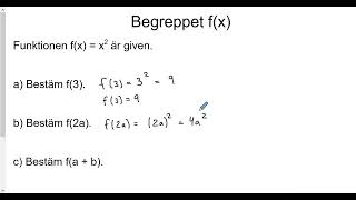 Matematik 3b: Derivatans definition