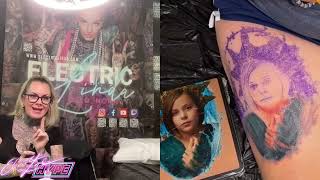 Live tattooing at The New York Tattoo Convention