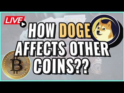 Dogecoin Price WILL affect your cryptocurrency! + Bitcoin Price Update! Coffee N Crypto Live