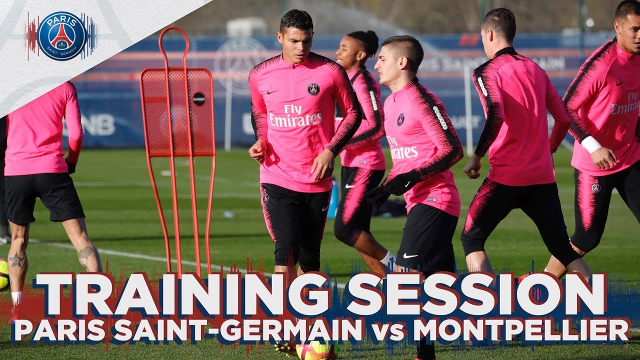 psg calciomercato TRAINING SESSION - PARIS SAINT-GERMAIN vs MONTPELLIER