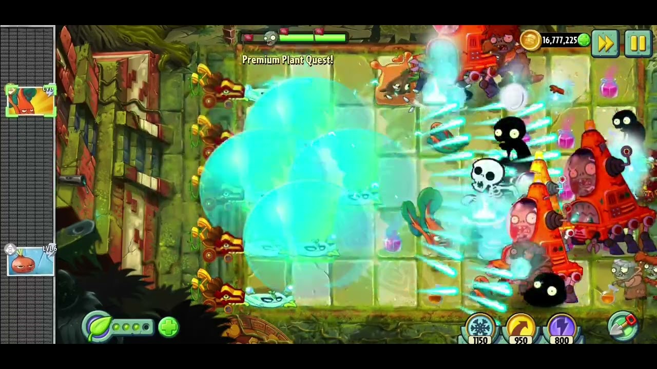 PVZ2 Premium Plants Quests Week 04 _ Power Vine Plant_ Level 02 _ Epic