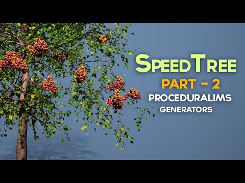 SpeedTree - Training Series - 002 -   Proceduralism and Generators
