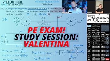Live Power PE Exam 1-on-1 Study Session with Valentina | Watch & Learn!