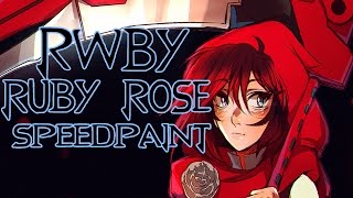 RWBY| Ruby Rose| SPEEDPAINT