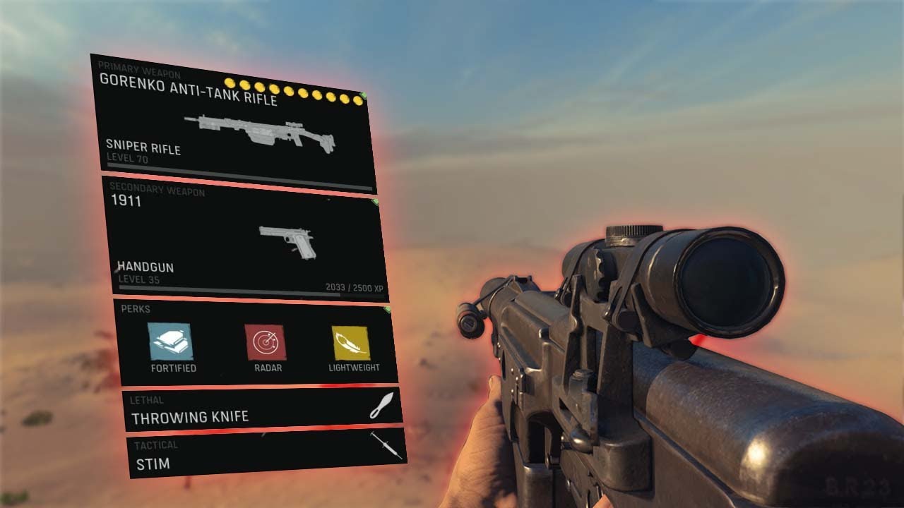 The BEST PTRS-41 class setup in VANGUARD | Gorenko  Anti-Tank Rifle