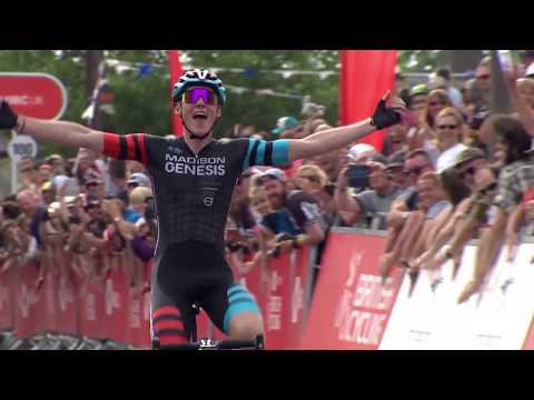 Connor Swift wins the British national road championships