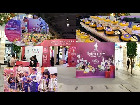 วิธีการปรุงแต่งอาหารไทย ประกวดแข่งขันวิธีทำอาหารไทย Hospitality Show (2019) Pattaya