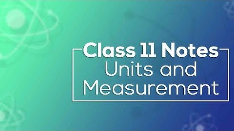 Class 11th Physics Chapter 2(Unit And Measurement) Hand written Notes  📒|Air Force, NDA, Navy|