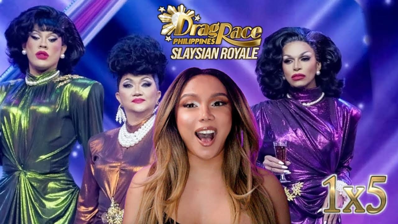 Реакция на 5-й эпизод Slaysian Royale | Королевы возвращения домой | Drag Race Philippines