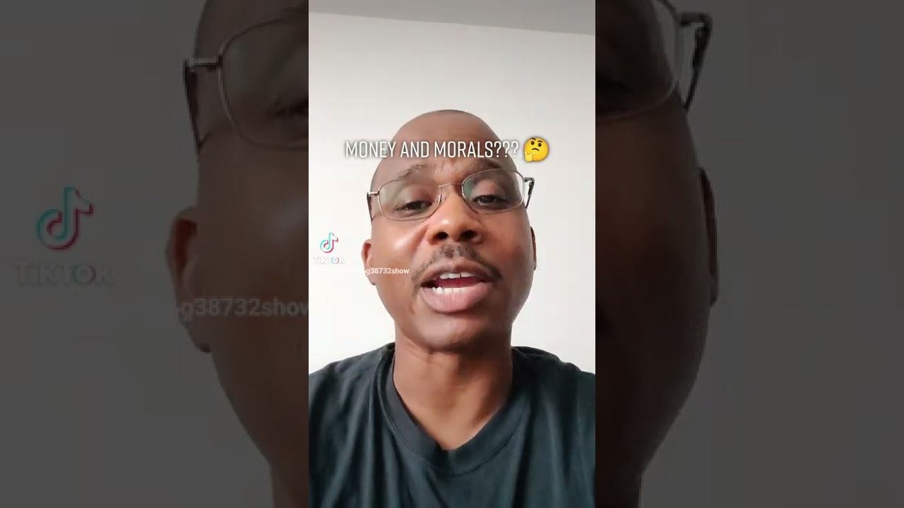 Can money adjust your morals? 