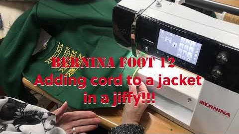 Bernina foot 12 -add cord on a jacket easily IMG 7794 2 1