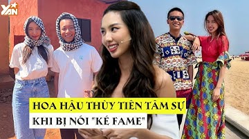 Hoa hậu Thùy Tiên tâm sự khi bị nói "KÉ FAME" Quang Linh Vlog: Tất cả đều xuất phát từ tâm