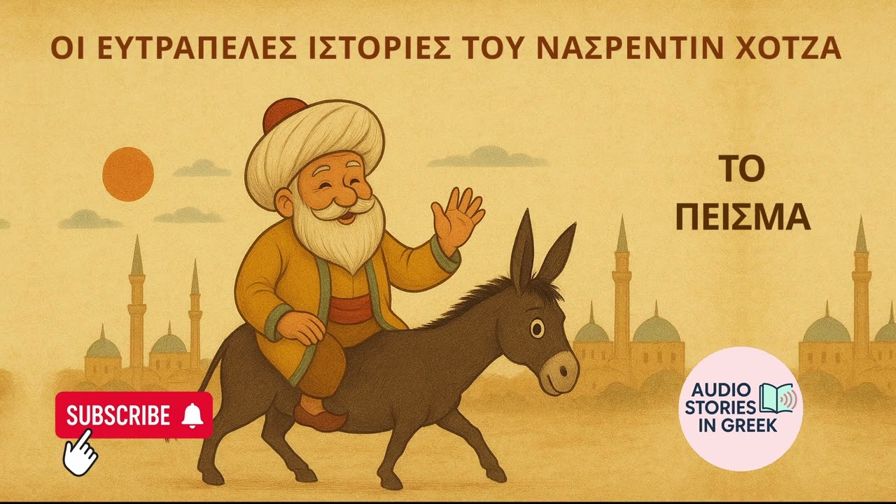 ΤΟ ΠΕΙΣΜΑ - Αφήγηση ιστορίας (Οι Ευτράπελες Ιστορίες του Νασρεντίν Χότζα)