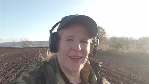 Detecting a newly ploughed field with the Nokta Makro Simplex+