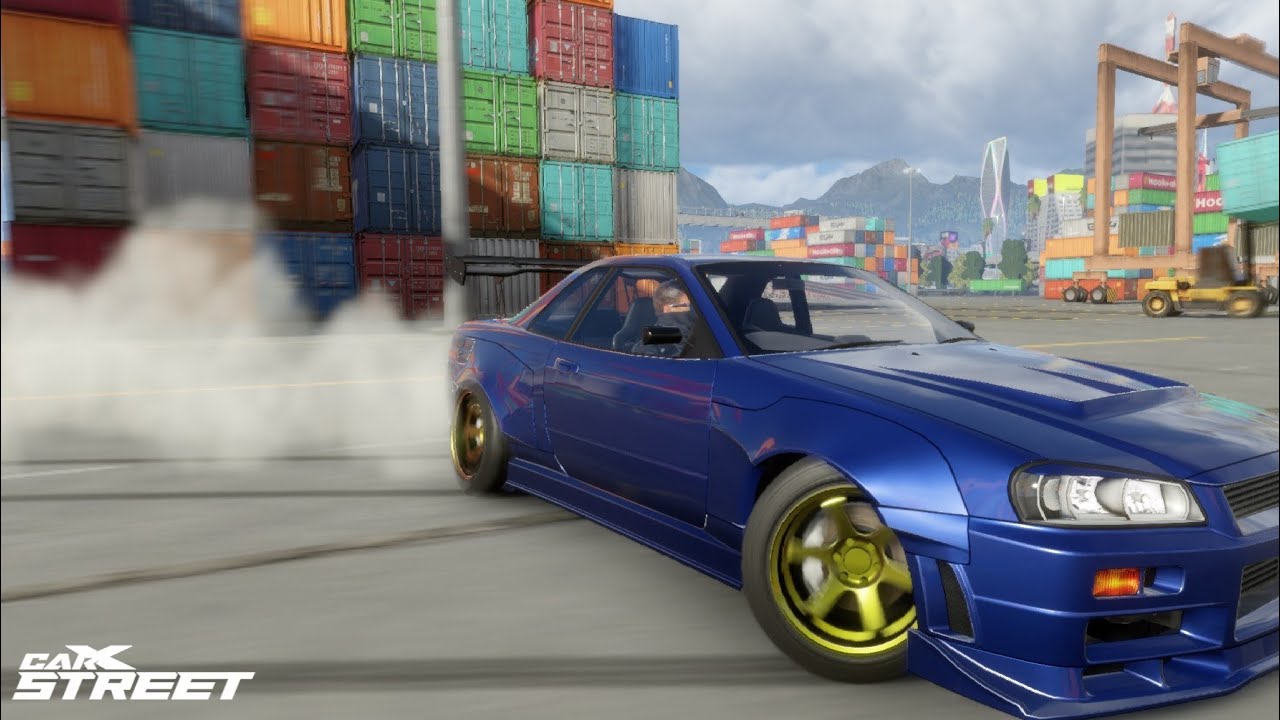 CARX STREET DRIFTING MY 455HP NISSAN GT-R34 SKYLINE - YouTube