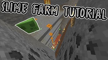 Easy Minecraft 1.16+ Slime Farm Tutorial