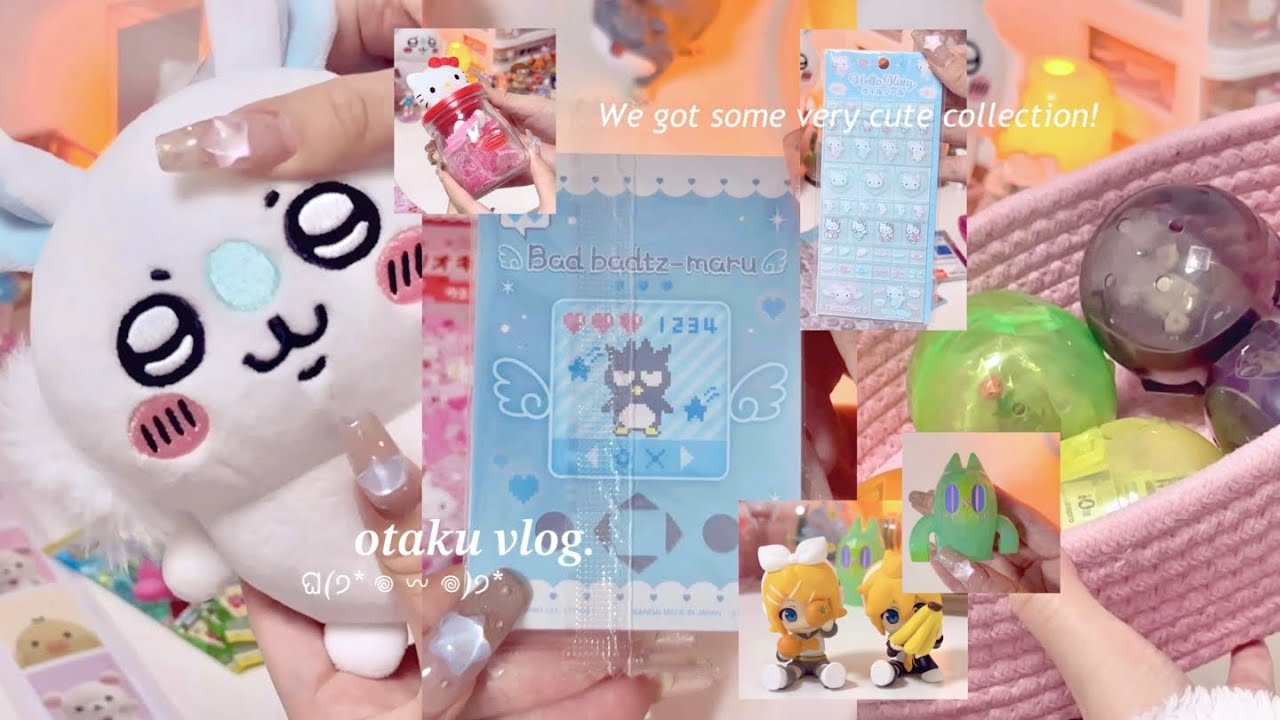 オタ活vlog.┊最近回したガチャやグッズ紹介