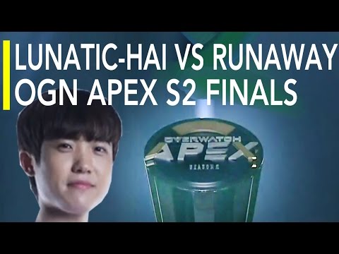 Lunatic-Hai vs RunAway - OGN Overwatch APEX S2 Finals Highlights