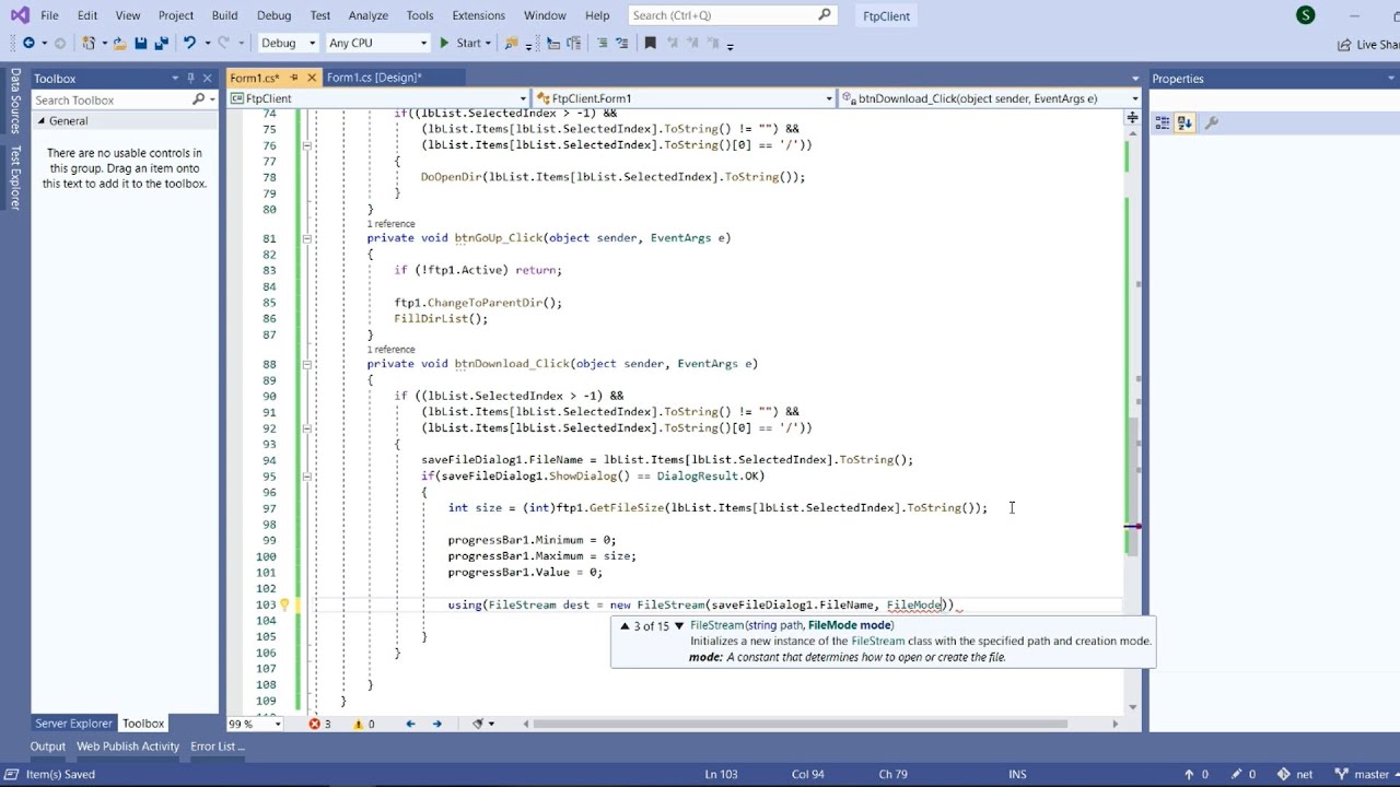 FTP Client for .NET - YouTube