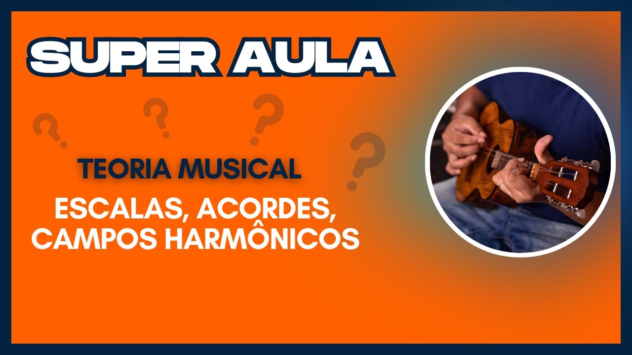 SUPER AULA DE TEORIA MUSICAL | Como surgem os campos harmônicos? #cavaquinho