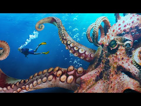 Vídeo: Os habitantes mais misteriosos do oceano: polvos gigantes