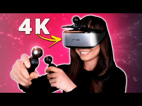 Bedrag venlige Optøjer 4K VR Headset Alternative? - DPVR E3 4K Gaming Combo Review - YouTube