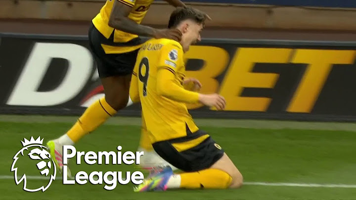 Jorgen Strand Larsen blasts Wolves 1-0 in front of West Ham | Premier League | NBC Sports