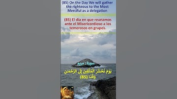 سورةُ مَرْيَم (85–89) بصوتِ رعدِ الكردي  تلاوةٌ تلامِسُ القلوب Surah Maryam–Raad Al Kurdi Emotional