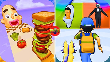 Monster Squad Rush Vs. Sandwich Runner - Max Gameplay Walkthrough |  Epic Gamer’s Odyssey #1030